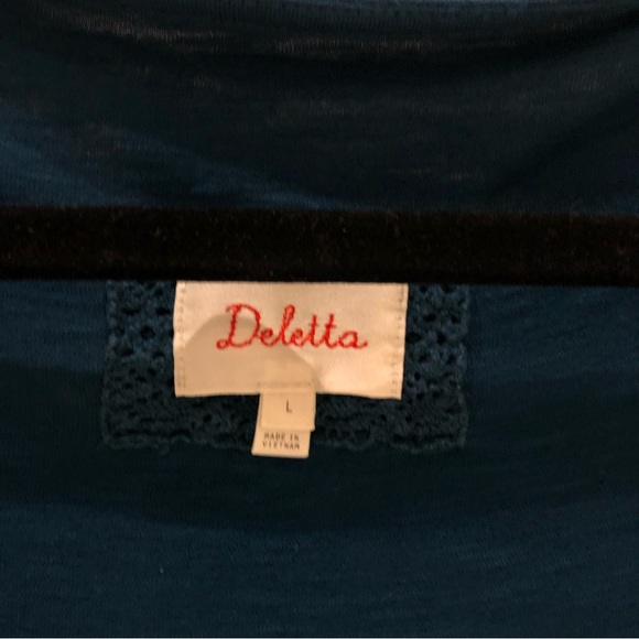 Anthropologie Deletta Cowl Neck Top NWOT - Picture 3 of 6